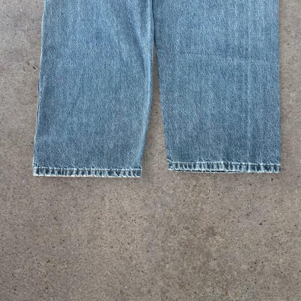 Vintage Wrangler Carpenter Jeans Wide Leg Baggy Workwear Utility Mens 40x30 Y2K - Picture 5 of 5